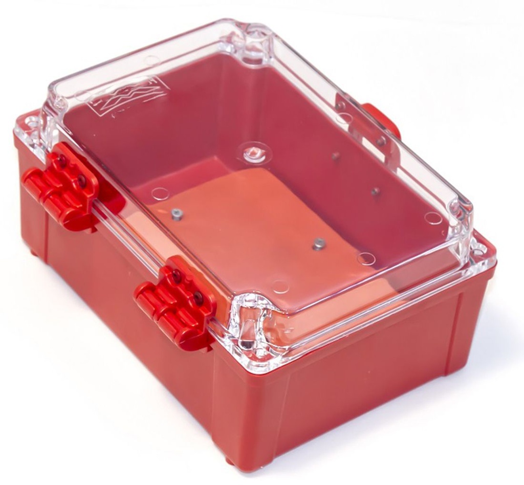 Caixa pvc 5 Entradas 3/4" - Vermelha