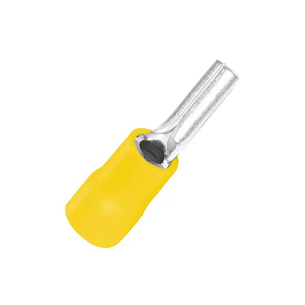 TERMINAL PRE ISOL. TIPO TUBO ILHOS VD 6MM² - J02-E6012