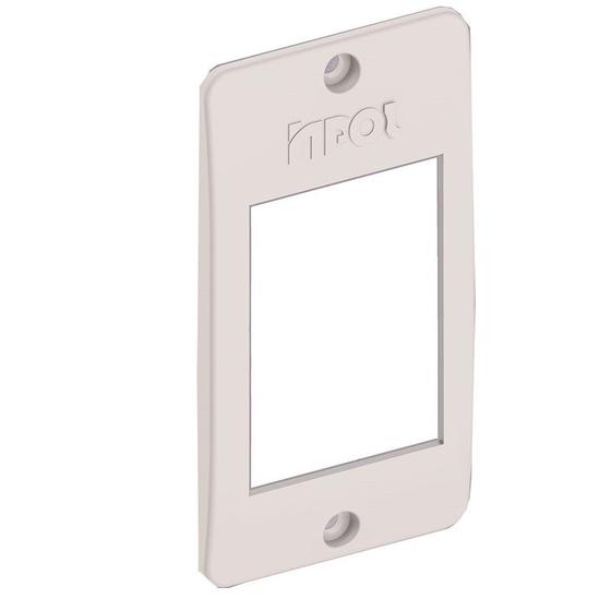 Tampa PVC 3 Teclas 1" - Branca